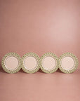 Cordelia Dinner Plate, Green Set of 4