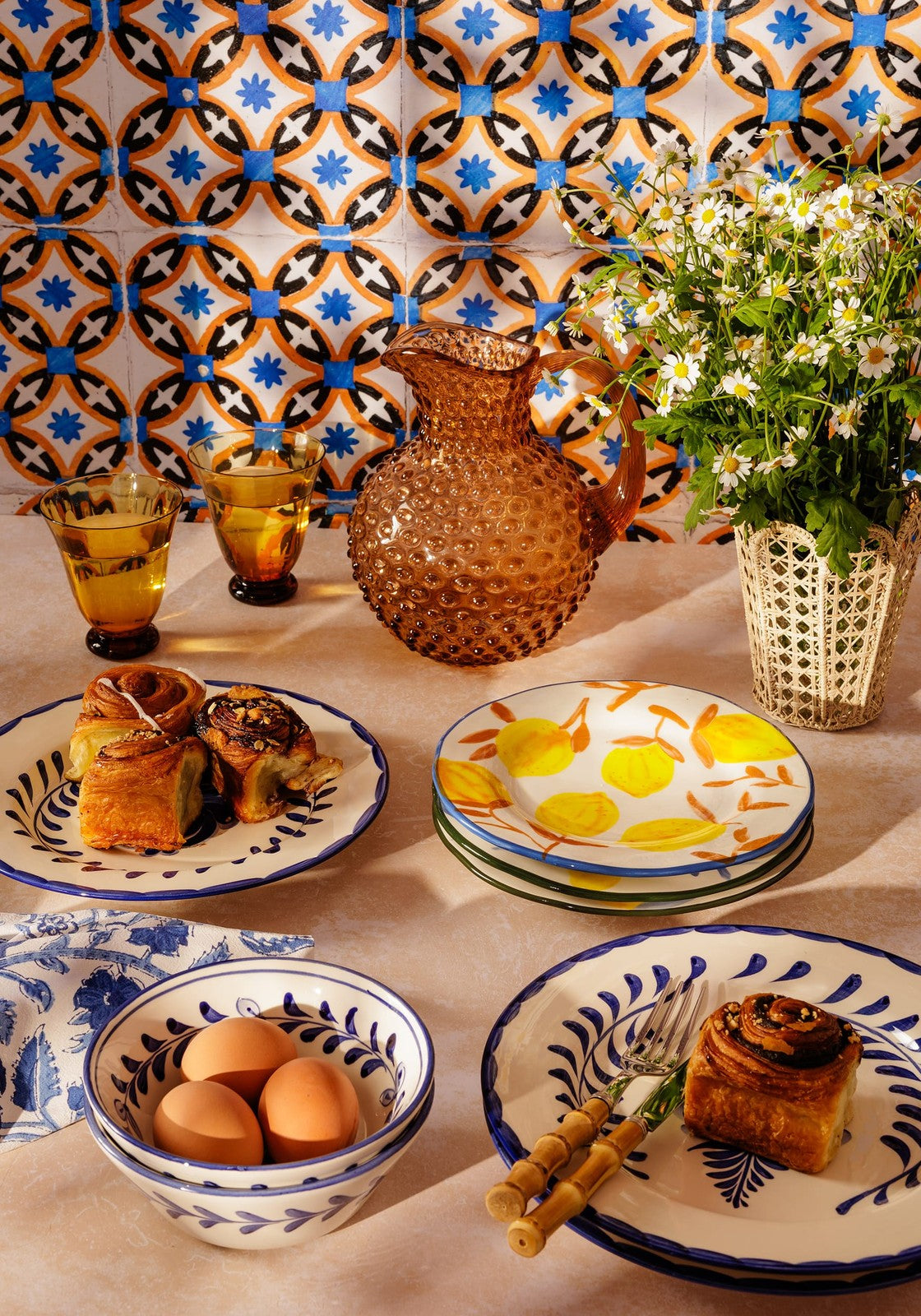 Pandora Dinner Plate, Cobalt Blue Set of 4