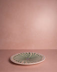 Peacock Dinner Plate, Green Set of 4