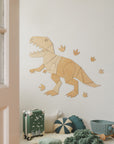 Dinosaur T Rex Wooden Wall Art Decoration