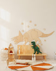 Dinosaur Triceratops – Wooden Wall Decoration