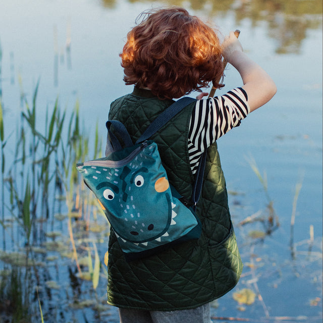 Kids Dinosaur Backpack – Fun &amp; Functional for Adventures by Muni at www.brixbailey.com