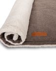 THE LINCOLN | LUXURY TWEED & FAUX FUR REVERSIBLE DOG BLANKET