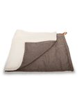 THE LINCOLN | LUXURY TWEED & FAUX FUR REVERSIBLE DOG BLANKET