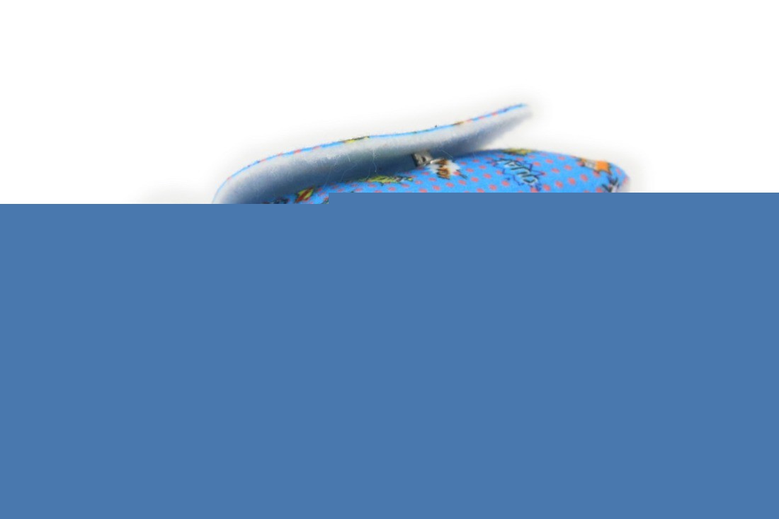 Stylish Blue Graffiti Dog Waste Bag Dispenser