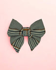 Dog Sailor Bow - Foxbury Plaid