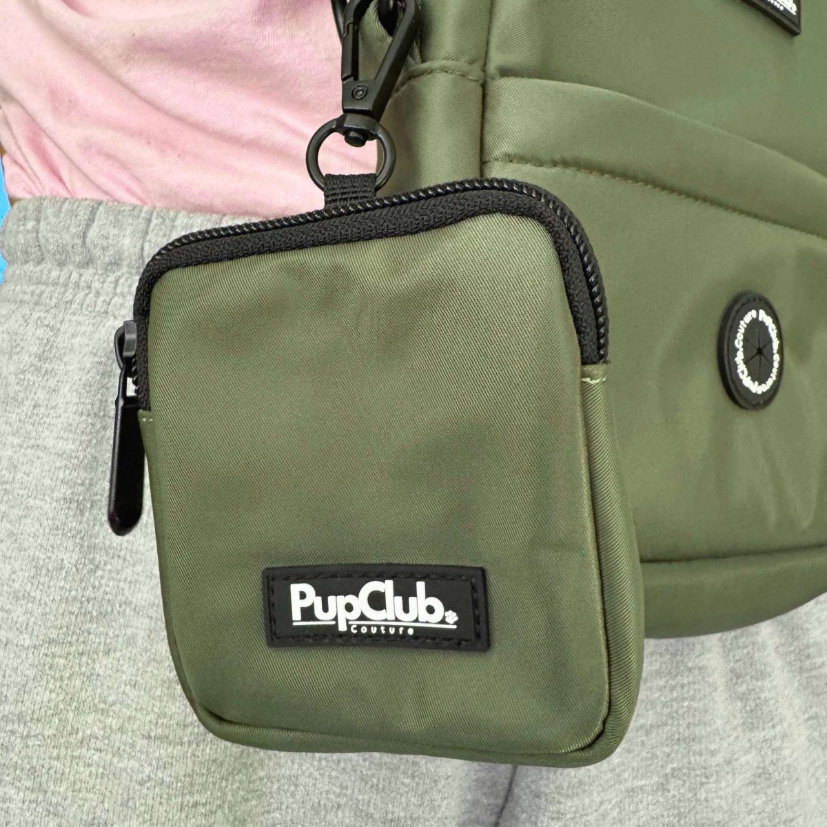 Dog Treat Pouch - Khaki Green