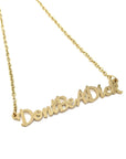 Don't be a dick necklace