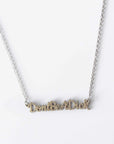 Don't be a dick necklace