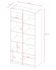 Double Bookshelf Julia
