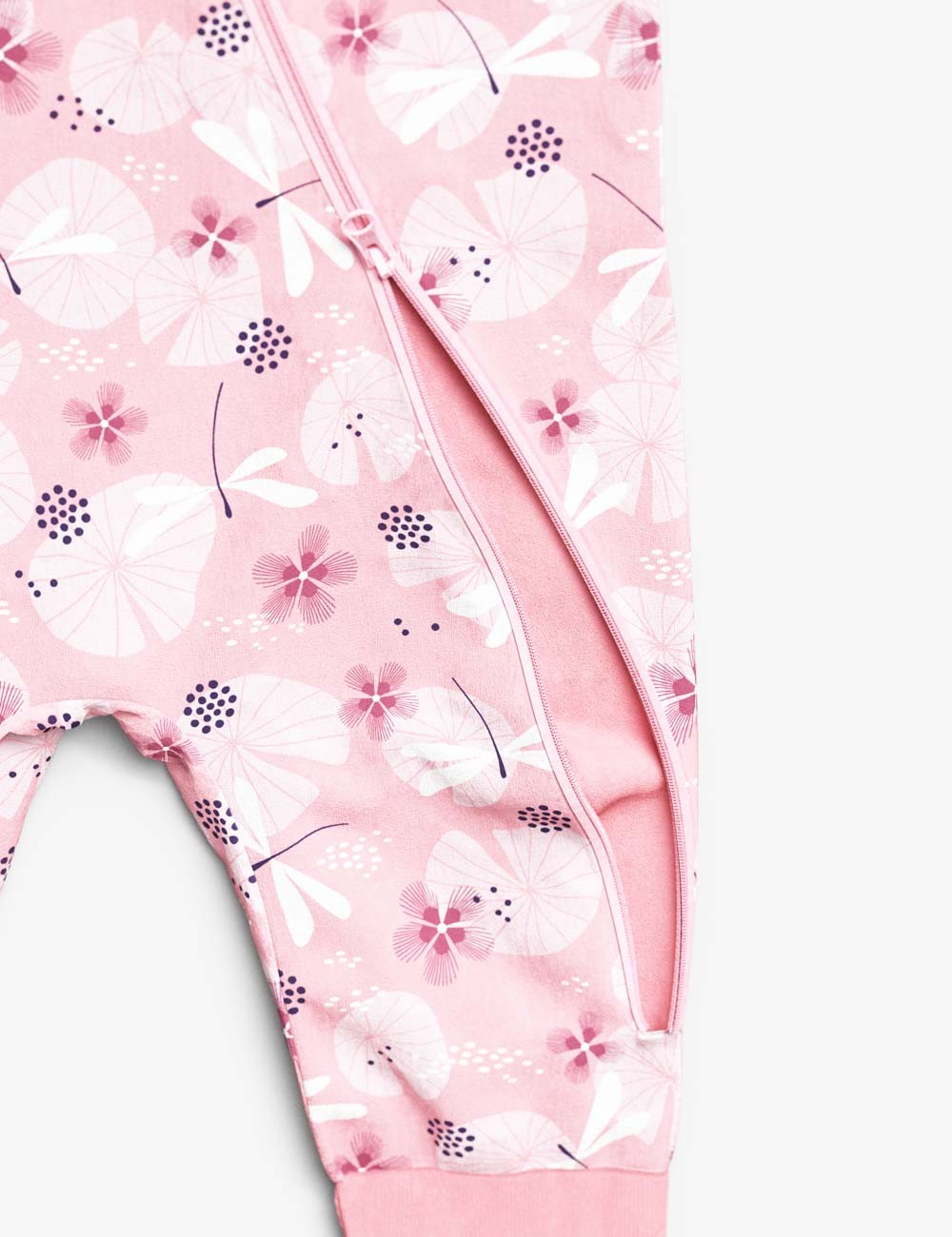 Double Cotton Jumpsuit in Dragonfly Colour