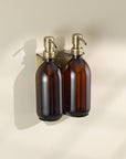 Gold Double Wall Mounted Soap Dispenser