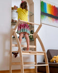 Double or Single Size Montessori Toddler Tower-4