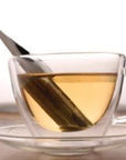 Double Walled Latte Tea Cup & Saucer
