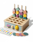 Wooden Shape Sorting Drawer Box
