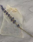 Lavender Moth Repellent Sachet with Mineral Salts