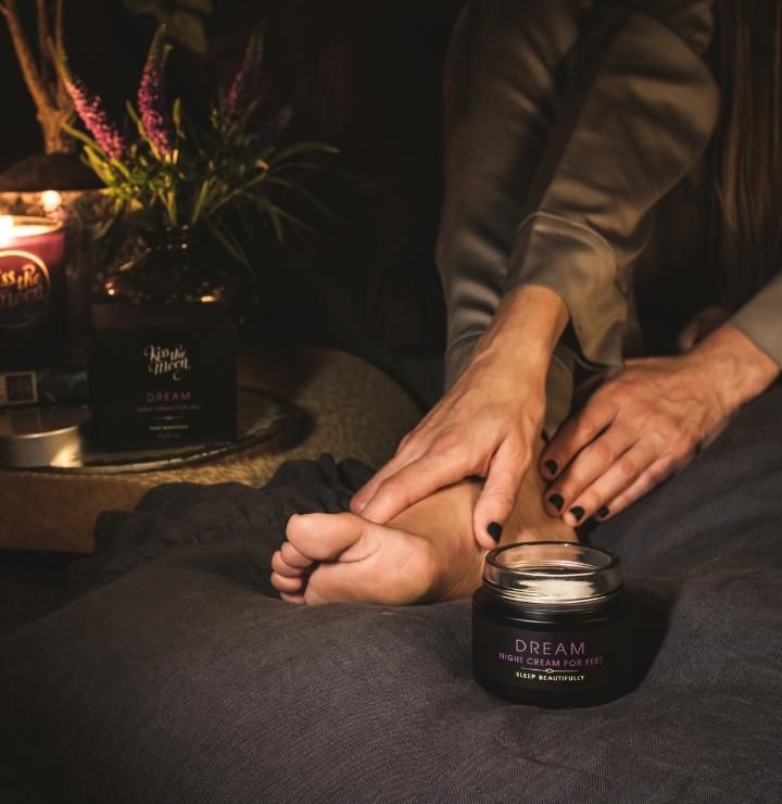 DREAM NIGHT CREAM FOR FEET | Soothe &amp; heal with Lavender &amp; Bergamot