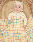 Dreamy - Rainbow Sunshine Organic Baby Playsuit