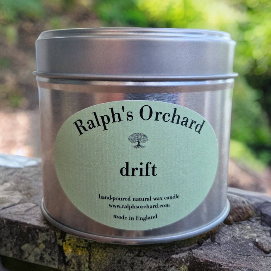 Premium Drift Seaside Candle, Luxury Coastal Scent with Jasmine, Heliotrope, Almond, and Clove, Hand-Poured in England by Ralph's Orchard at brixbailey.com