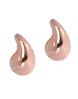 Polished Teardrop Stud Earrings