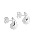 Droplets Sterling Silver Stud Earrings