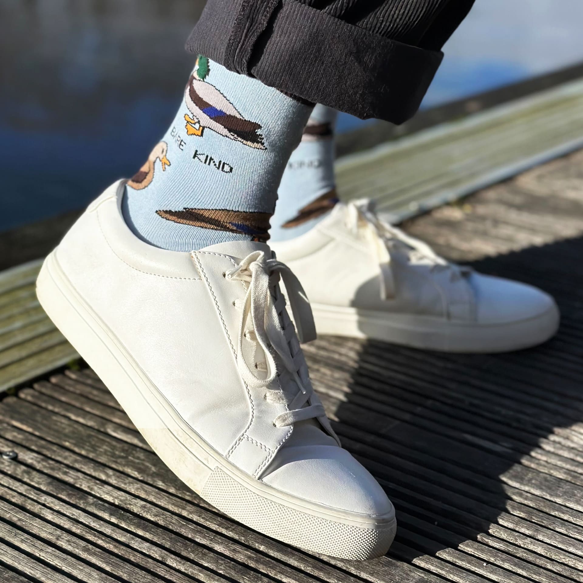 Bamboo Socks with Duck Design