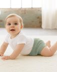 bloomers gaze coton bio honey vert