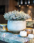 Decorative RIEKY Glass Bowl - BEIGE by DutZ