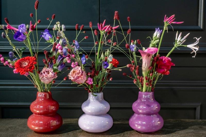 VASE SKRZYSZOW S- H16 D14 cm - FLAMINGO