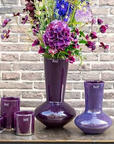 Vase Glass LOFLO - PLUM