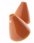 TUMBLING Vase- H12 D10 cm - WARM ORANGE