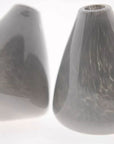 TUMBLING VASE - H12 D10 cm - GREY