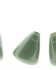 TUMBLING VASE - H12 D10 cm - PISTACHE