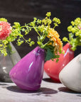 TUMBLING VASE - H12 D10 cm - VIOLET