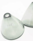 TUMBLING VASE - H12 D10 cm - SMOKE Glass