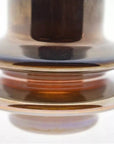 Vase RINGO- H18 D16 cm - GOLD LUSTER