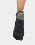 ToeSox Low Rise Full Toe Women's Yoga Grip Socks