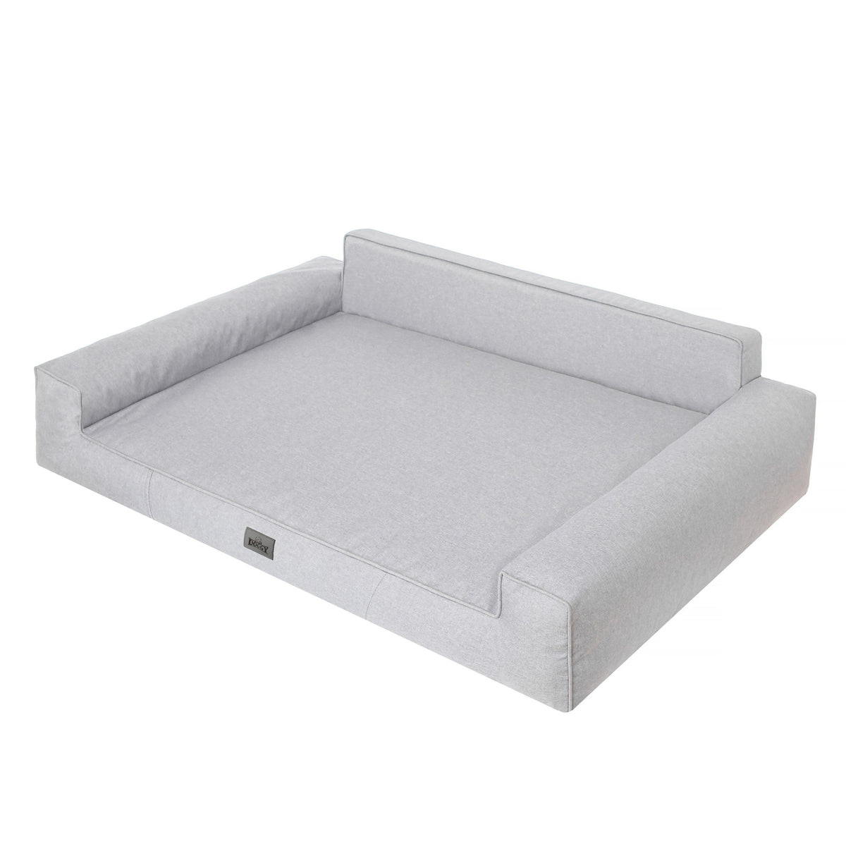 Mano Dog Bed with Removable Cover – Grey, XL