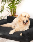 Mano Dog Bed with Removable Cover – Grey, XXL