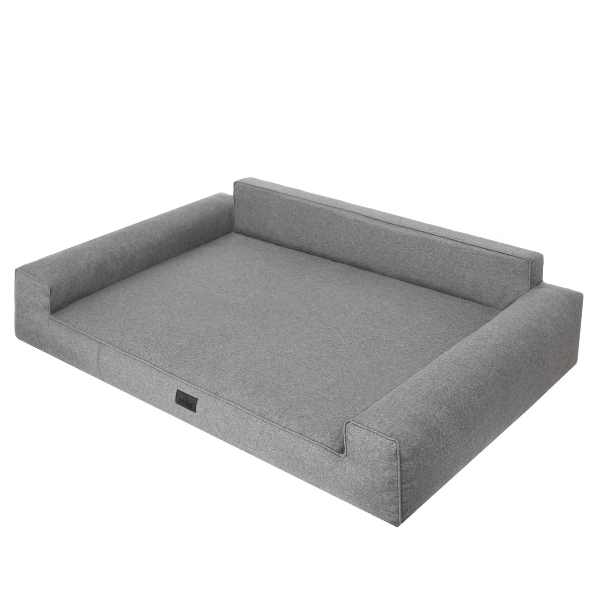 Mano Dog Bed with Removable Cover – Taupe, L