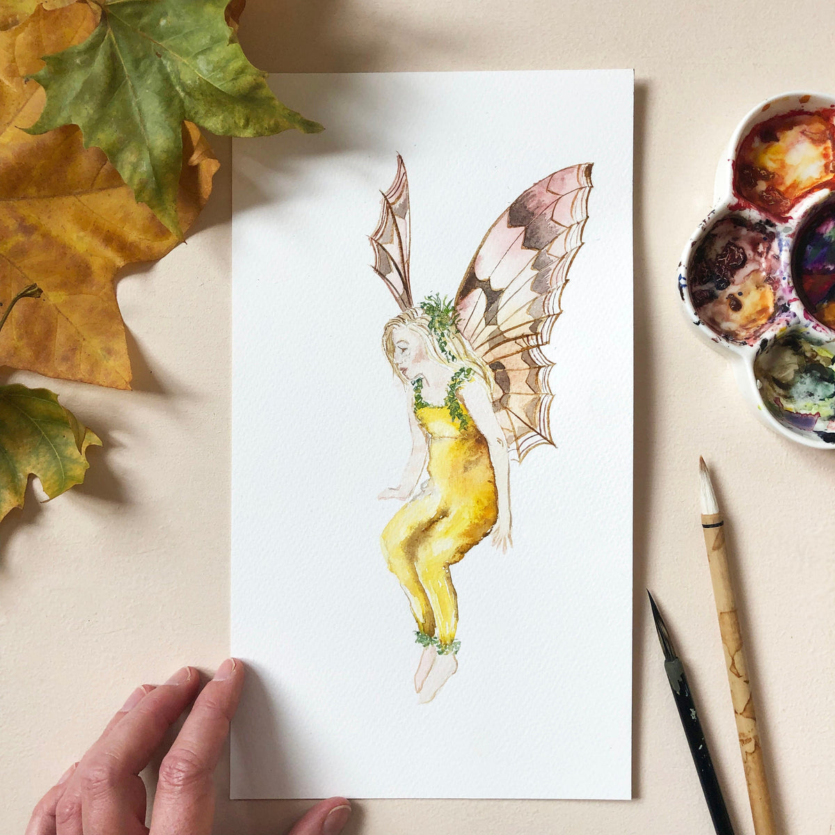 Clematis Fairy Fine Art Print