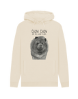 Blue Chow Chow Men's Hoodie – Featuring The Aloof Floof Design!