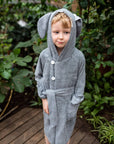 Bamboo Terry Bunny Bathrobe for Toddlers