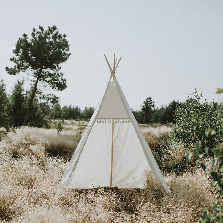 MINICAMP Outdoor Teepee Tent for Adults and Kids 7.8 ft Tall