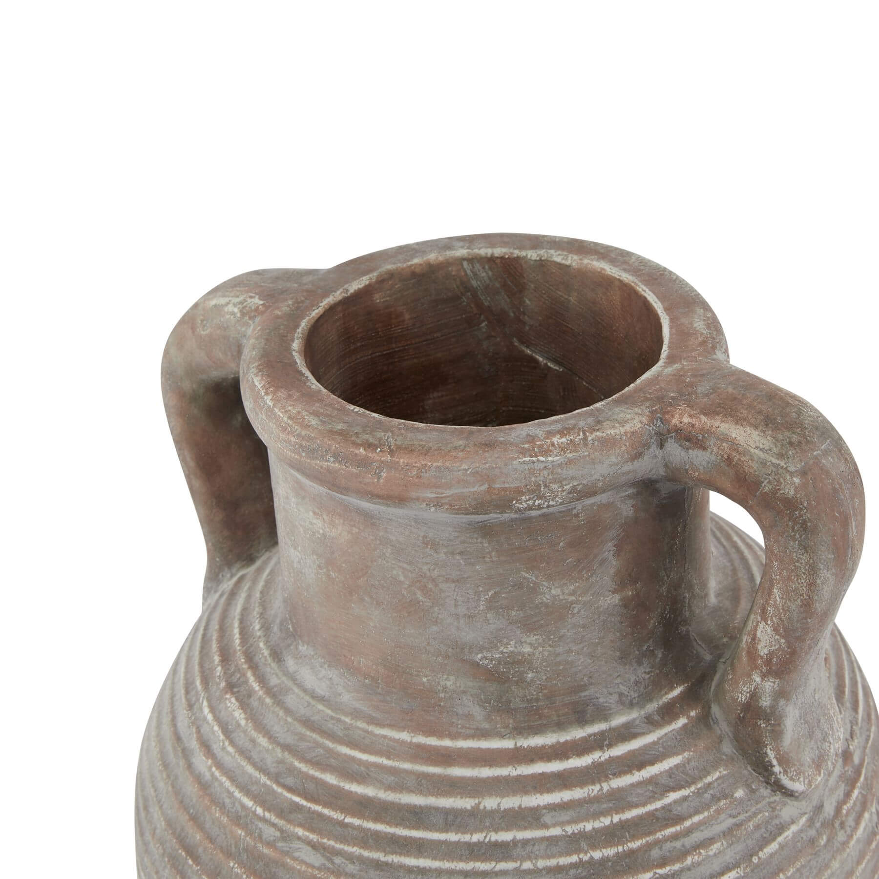 Large Brown Amphora Pot Tuscan Style