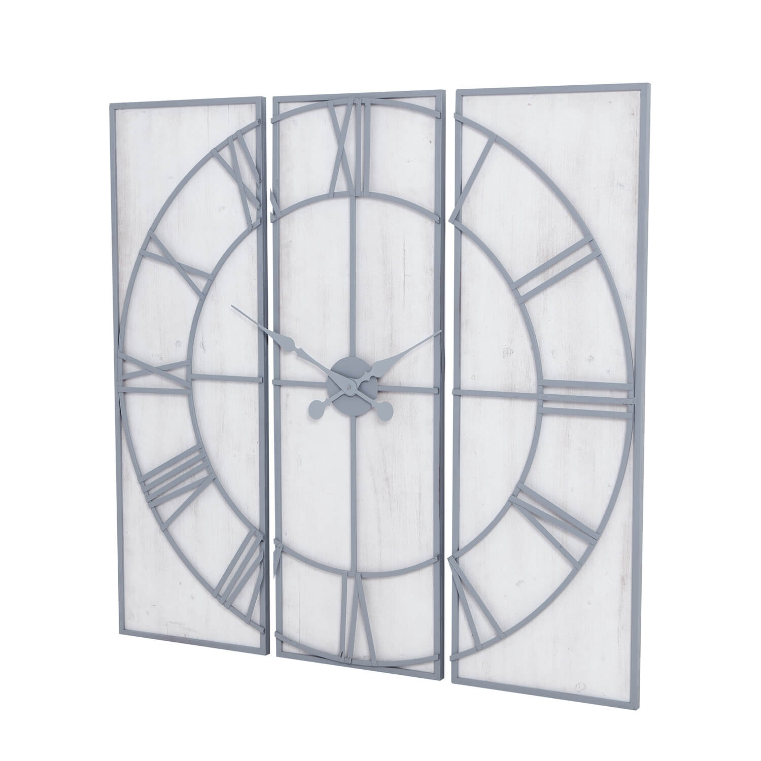 Elegant Roza Panelled Wall Clock | Stylish Home Decor