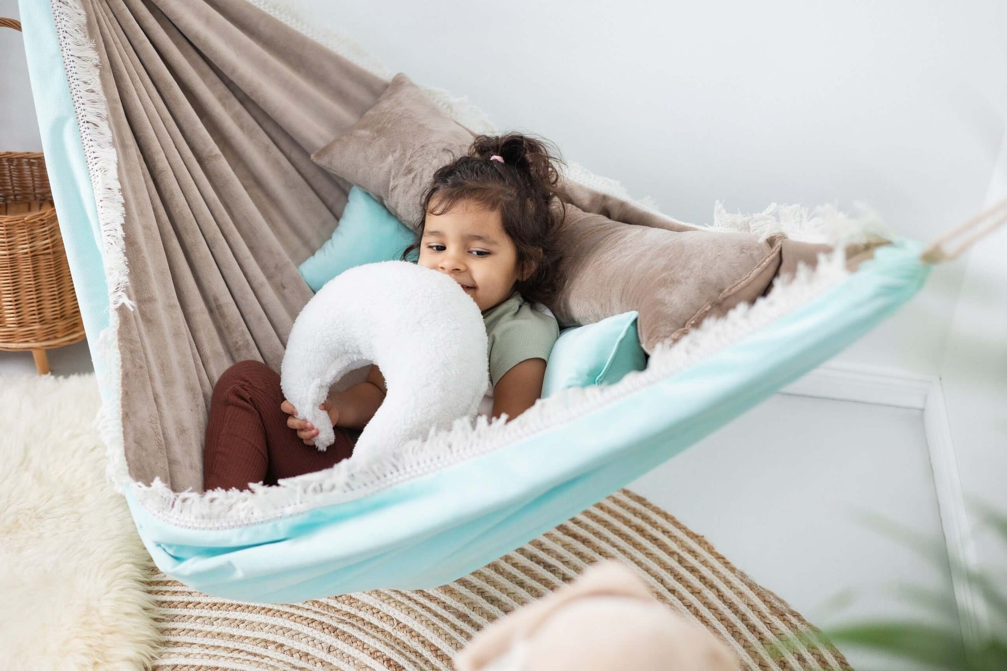 The Blue Cloud Hammock: Experience Sky-Like Comfort and Serene Design - Perfect for Every Home by Sówka at www.brixbailey.com