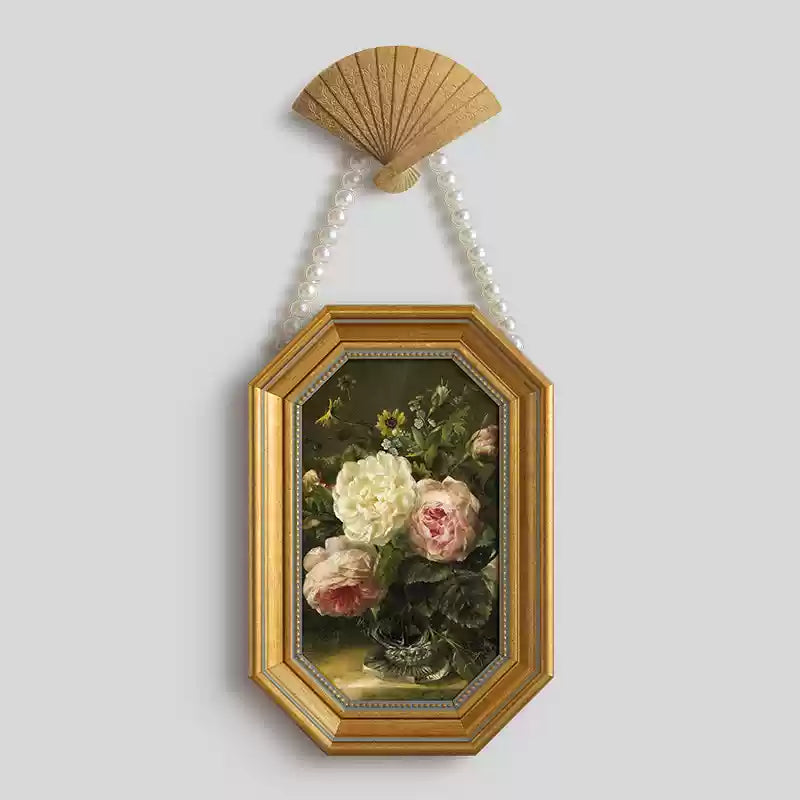 Retro Floral Painting Set-4