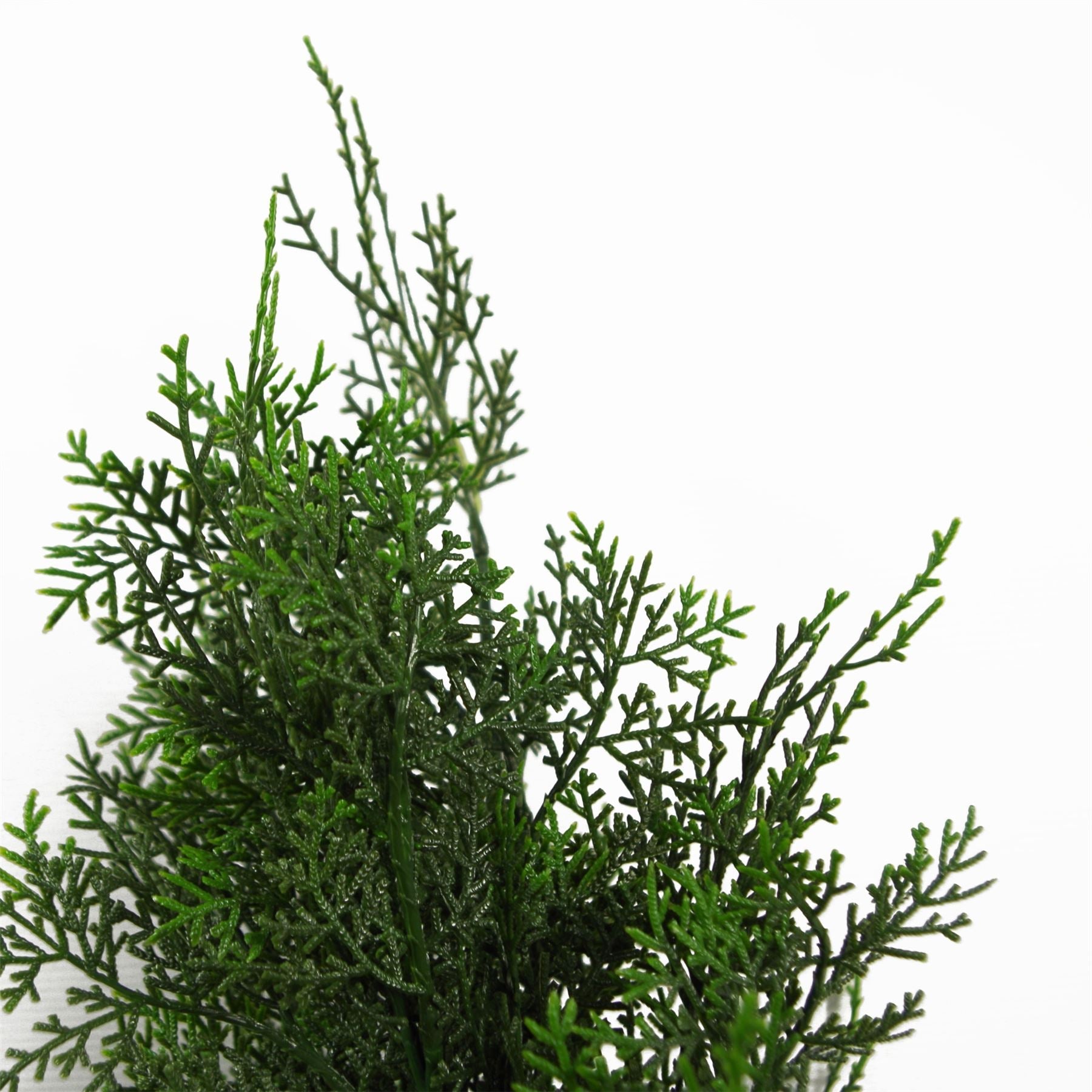Cypress Cedar Topiary Tree Artificial 90cm Plant-1