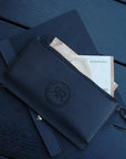Luxurious Leather Card Wallet with Removable Wristlet – Handmade by RR at brixbailey.com